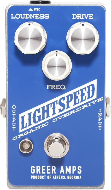 Greer Amps Lightspeed Organic Overdrive - Overdrive/Distortion/Fuzz Effektpedal - Main picture