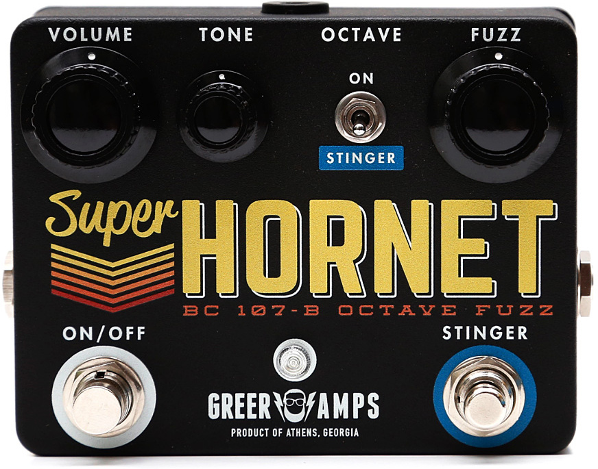 Greer Amps Super Hornet Bc-107b Octave Fuzz - Overdrive/Distortion/Fuzz Effektpedal - Main picture