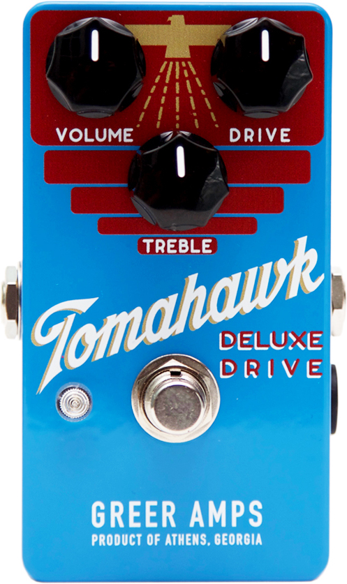Greer Amps Tomahawk Deluxe Drive - Reverb/Delay/Echo Effektpedal - Main picture