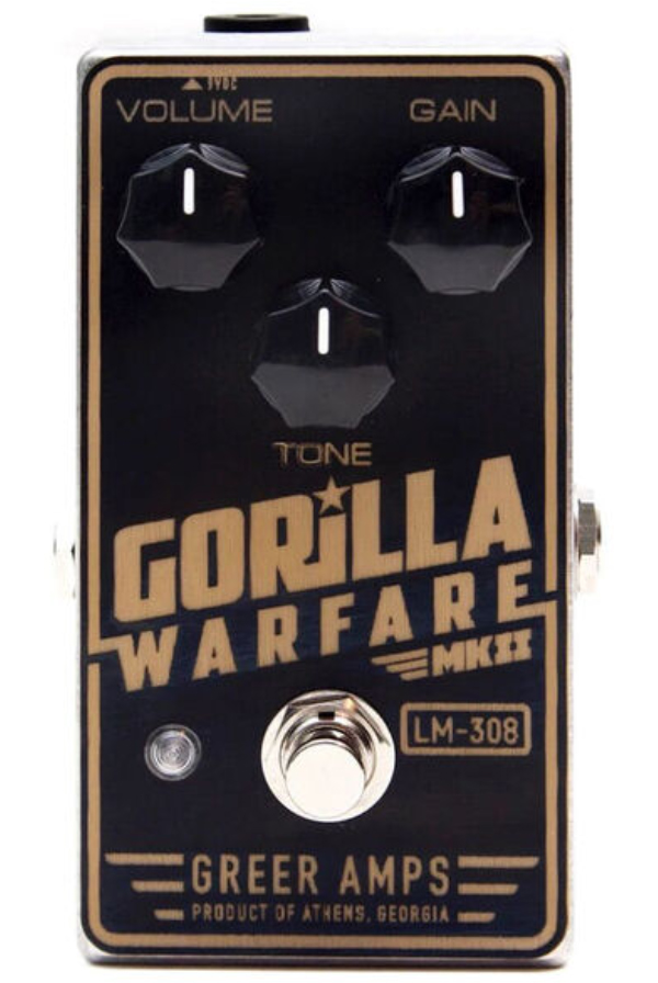 Greer Amps Gorilla Warfare Mkii Distortion - Overdrive/Distortion/Fuzz Effektpedal - Variation 1