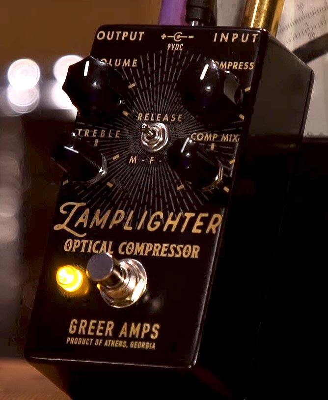 Greer Amps Lamplighter Optical Compressor - Kompressor/Sustain/Noise gate Effektpedal - Variation 1