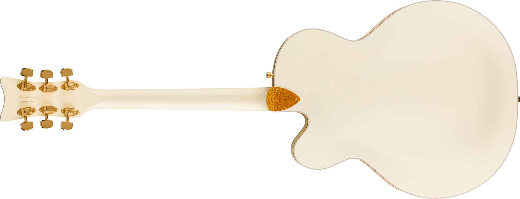 Gretsch Billy Duffy Falcon G8424tg Bigsby Jap Ltd Signature 2h Trem Eb - Vintage White - Semi-Hollow E-Gitarre - Variation 1