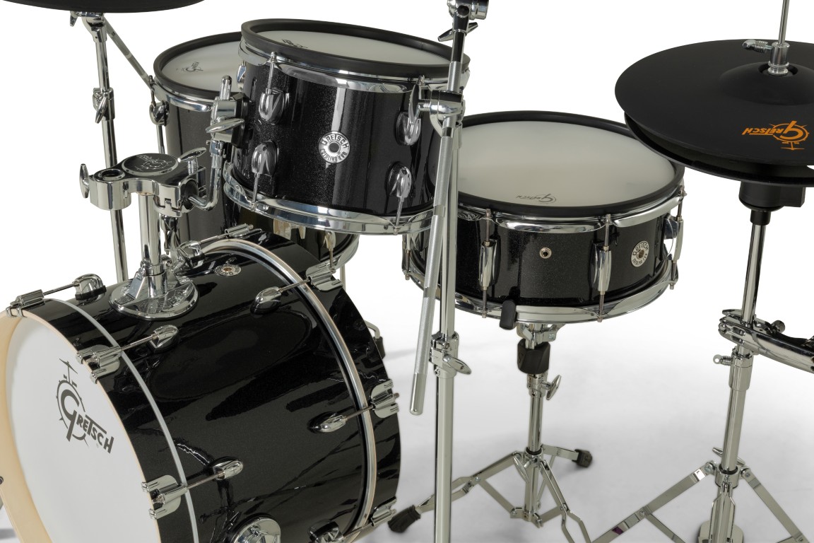 Gretsch Catalina Evo 4 Pc Kit Black Sparkle - Komplett E-Drum Set - Variation 4