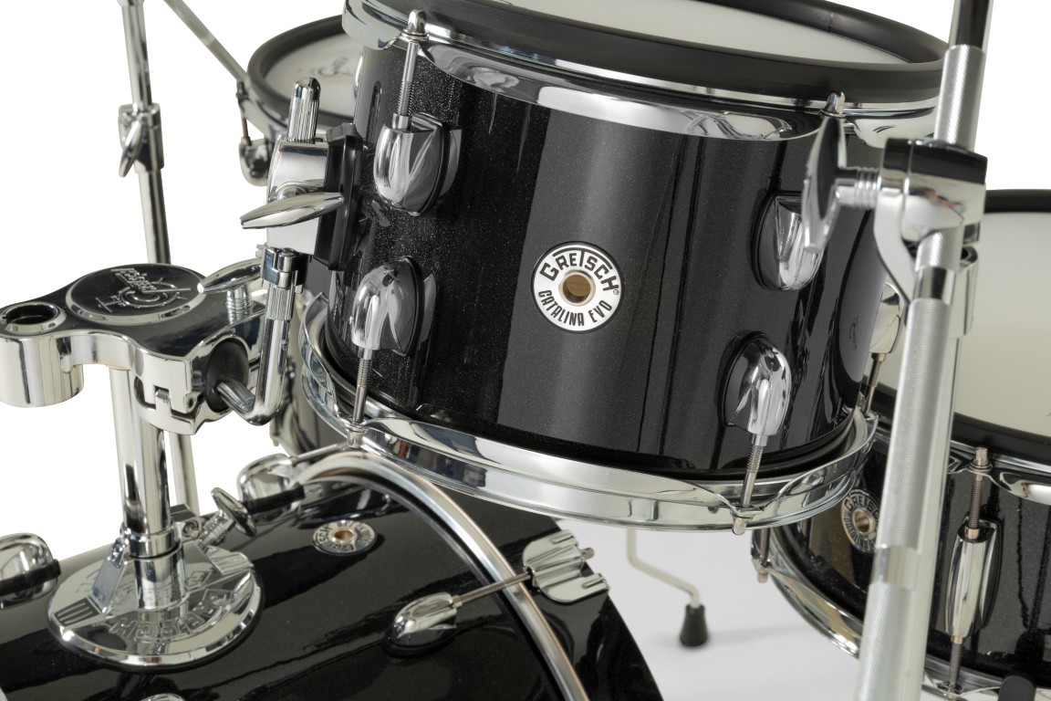 Gretsch Catalina Evo 4 Pc Kit Black Sparkle - Komplett E-Drum Set - Variation 5