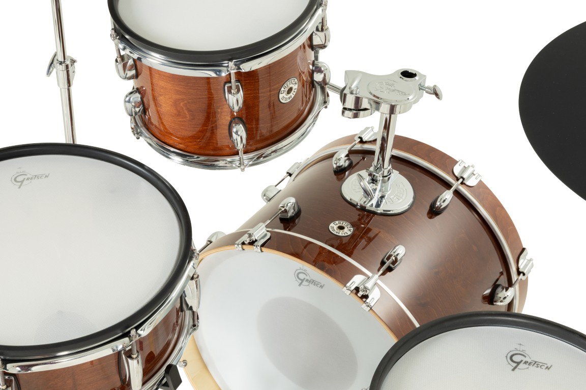 Gretsch Catalina Evo 4 Pc Kit Walnut Glaze - Komplett E-Drum Set - Variation 15