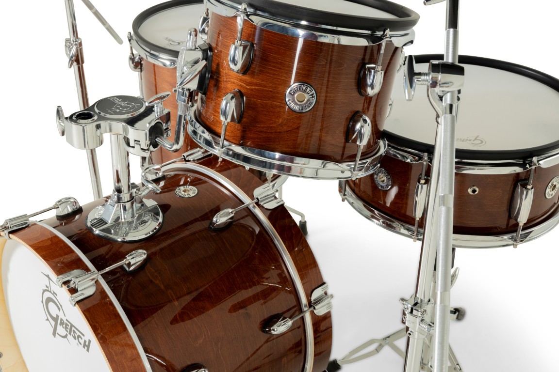 Gretsch Catalina Evo 4 Pc Kit Walnut Glaze - Komplett E-Drum Set - Variation 2