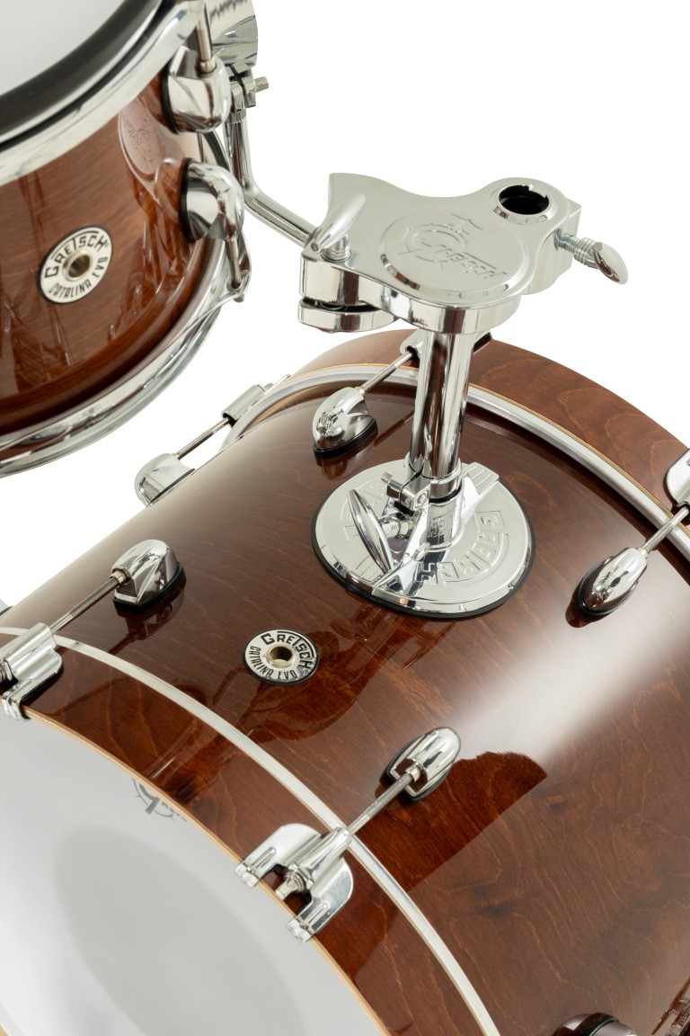Gretsch Catalina Evo 4 Pc Kit Walnut Glaze - Komplett E-Drum Set - Variation 3