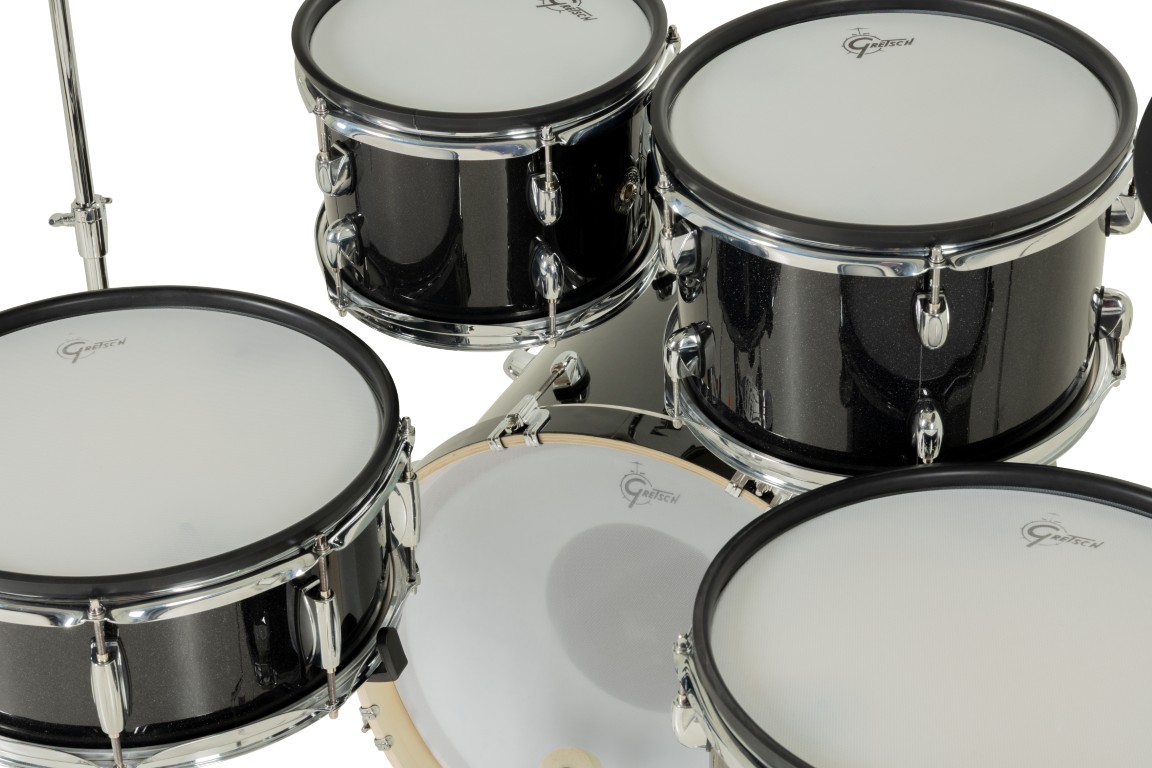 Gretsch Catalina Evo 5 Pc Kit Black Sparkle - Komplett E-Drum Set - Variation 11
