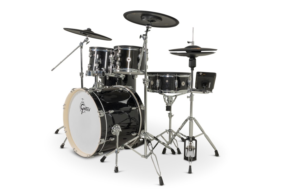 Gretsch Catalina Evo 5 Pc Kit Black Sparkle - Komplett E-Drum Set - Variation 14
