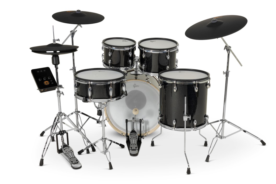 Gretsch Catalina Evo 5 Pc Kit Black Sparkle - Komplett E-Drum Set - Variation 15