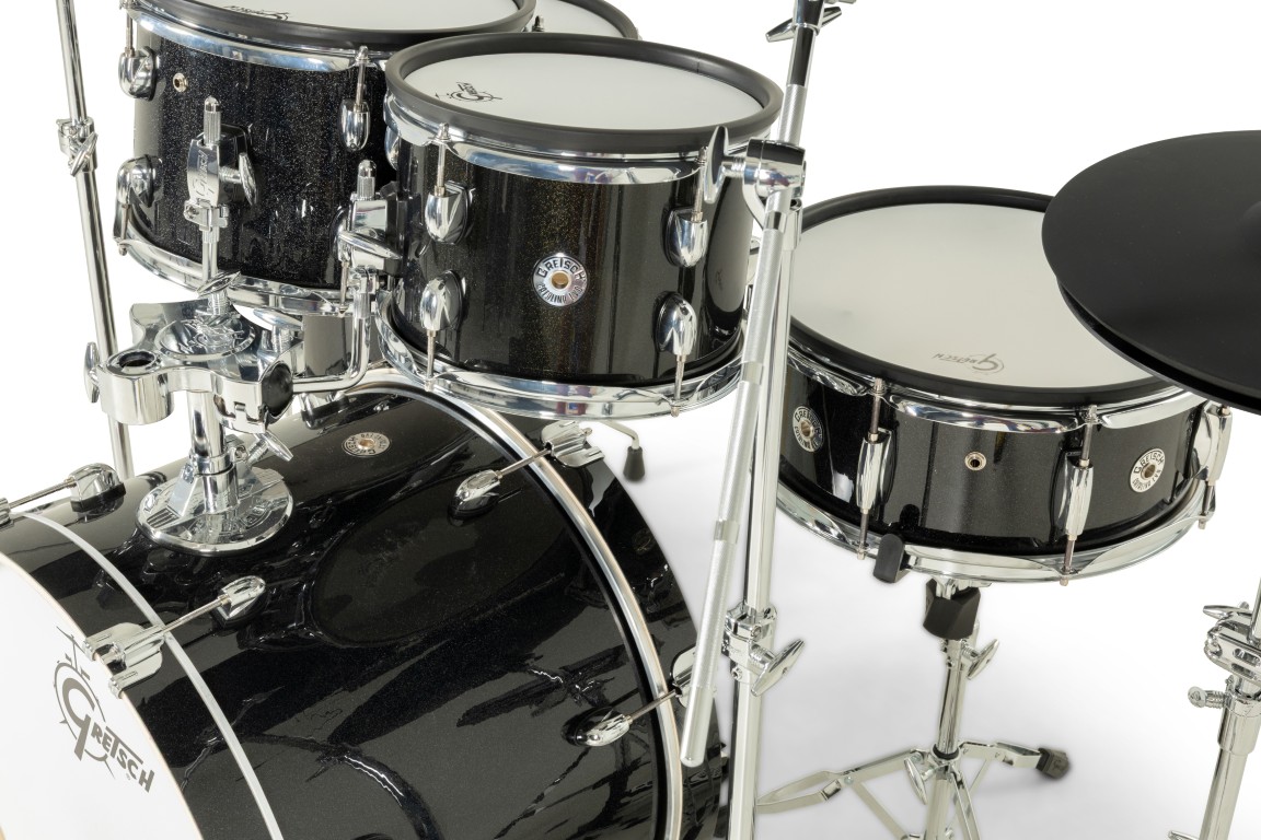 Gretsch Catalina Evo 5 Pc Kit Black Sparkle - Komplett E-Drum Set - Variation 3