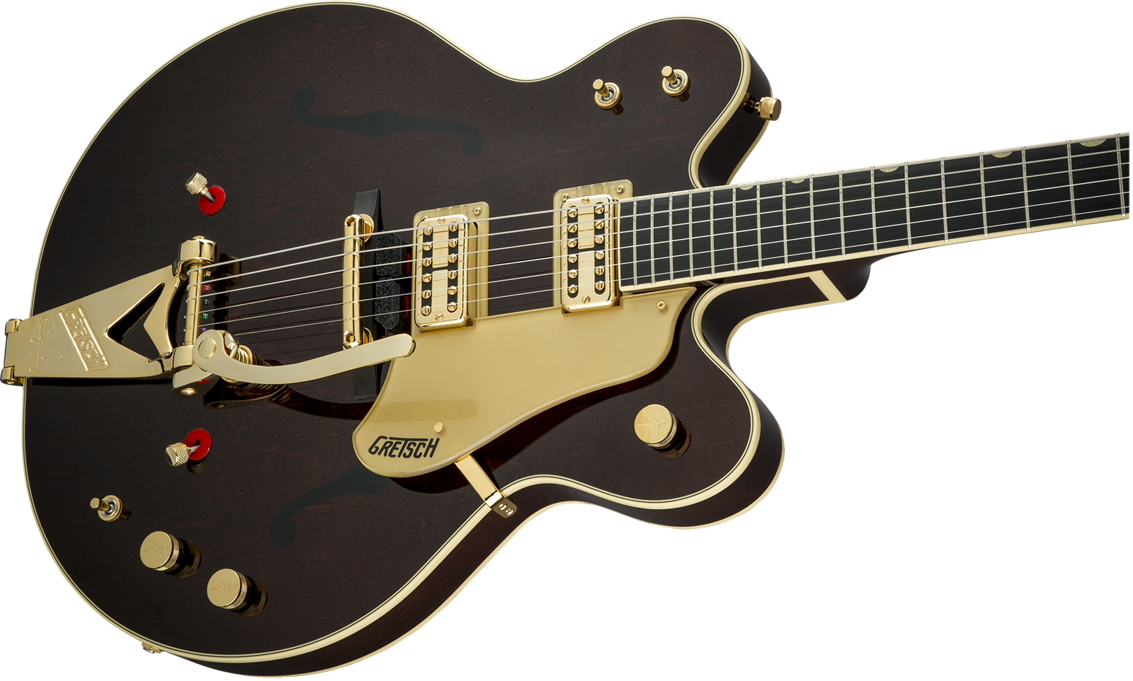 Gretsch Chet Atkins G6122t-62 1962 Country Gentleman Hollow Bigsby Vint.select Ed. Pro Jap 2h Trem Rw - Walnut Stain - Hollowbody E-Gitarre - Variatio