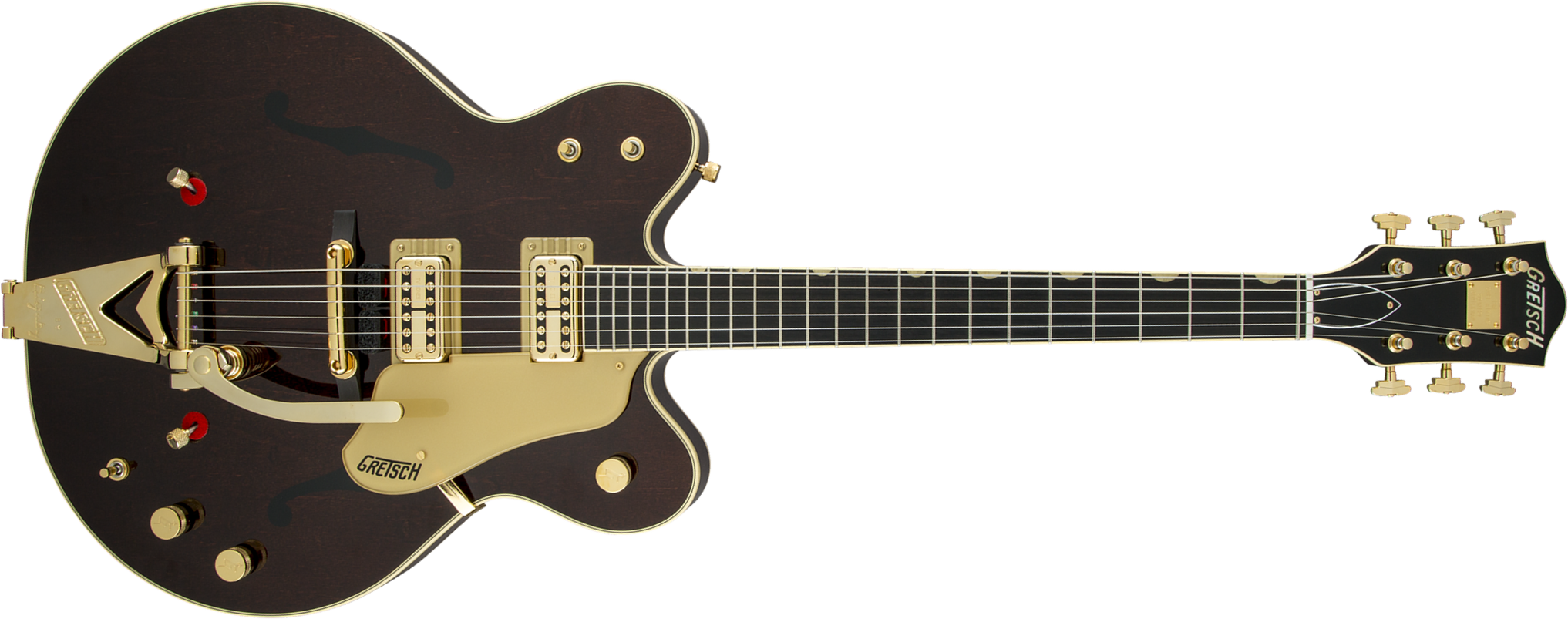 Gretsch Chet Atkins G6122t-62 1962 Country Gentleman Hollow Bigsby Vint.select Ed. Pro Jap 2h Trem Rw - Walnut Stain - Hollowbody E-Gitarre - Main pic