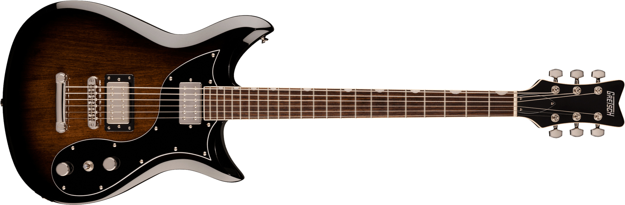 Gretsch Cvt Baritone Electromatic  2h Ht Rw - Bristol Fog - Bariton E-Gitarre - Main picture
