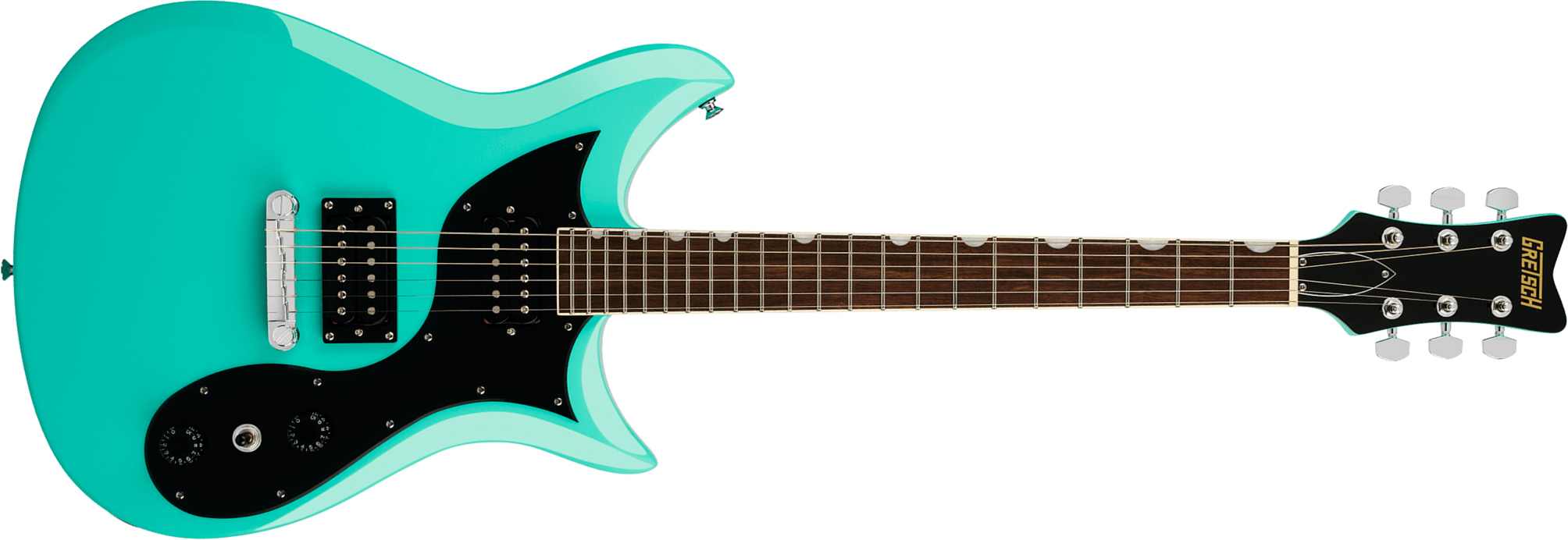 Gretsch Cvtstreamliner 2h Ht Lau - Sea Foam Green - Double Cut E-Gitarre - Main picture