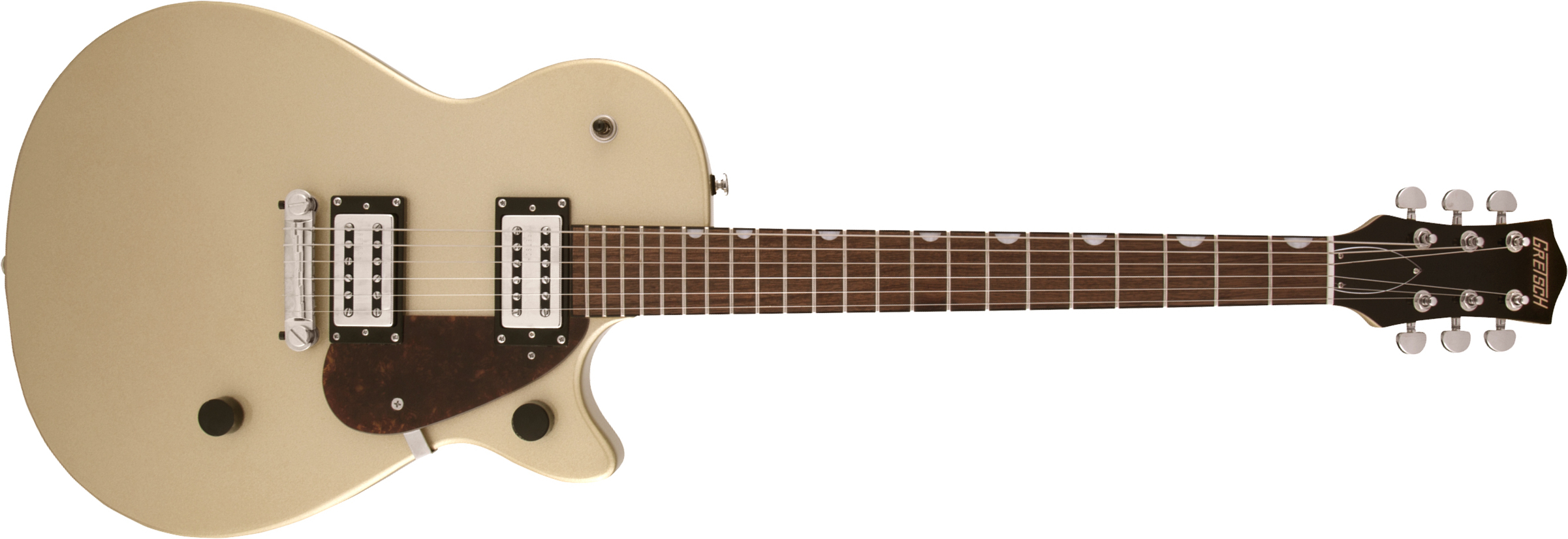 Gretsch G2210 Streamliner Junior Jet Club Hh Ht Lau - Gold Dust - Single-Cut-E-Gitarre - Main picture