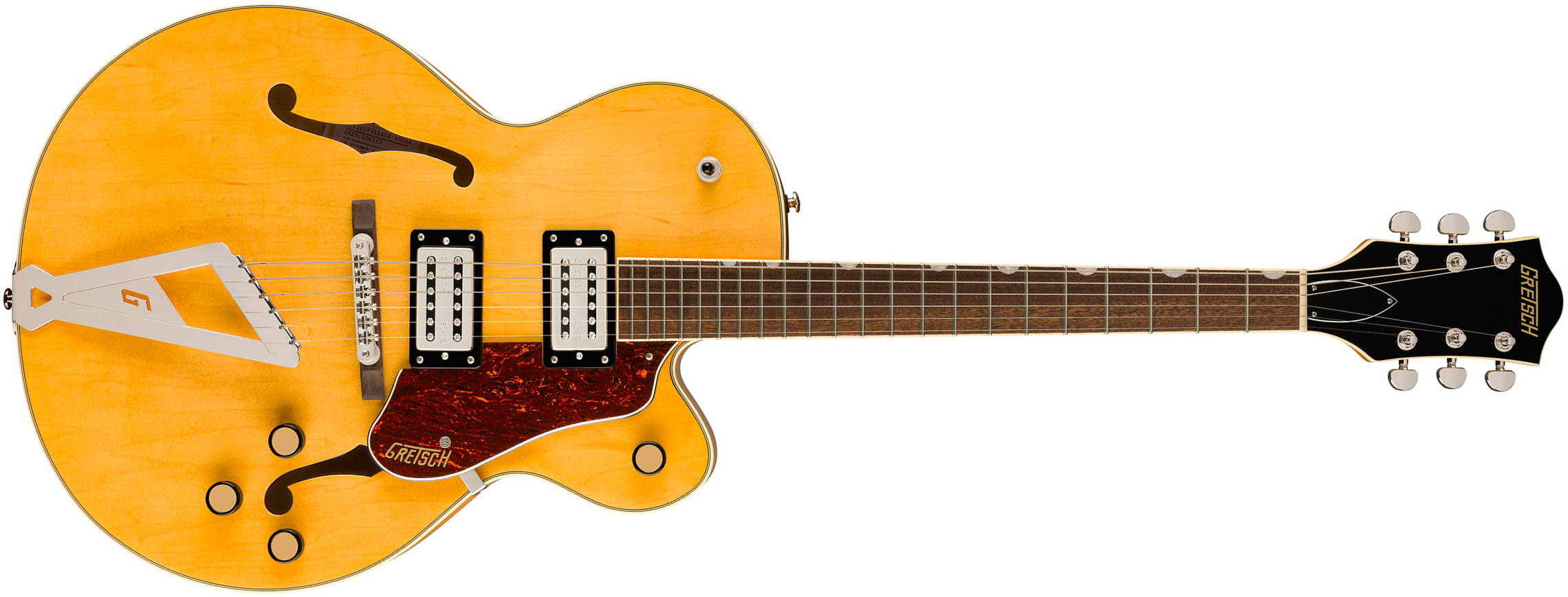 Gretsch G2420t Tailpiece Streamliner Hollow Body 2h Ht Lau - Village Amber - Hollowbody E-Gitarre - Main picture