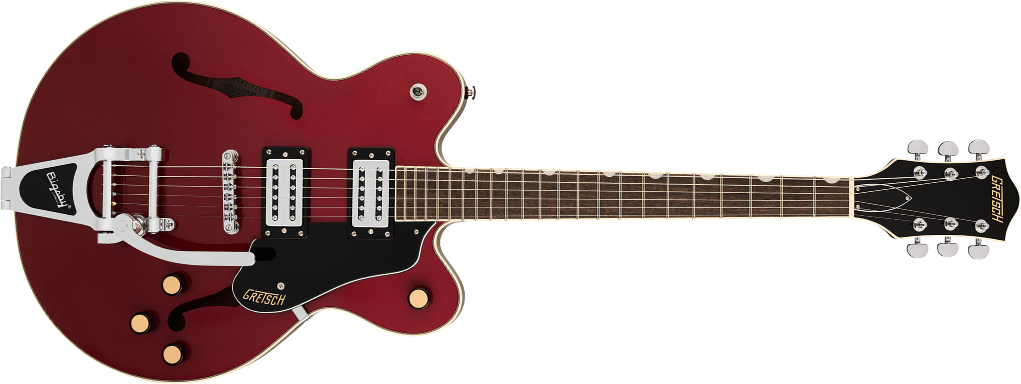 Gretsch G2622tg Center Block Dc Bigsby Streamliner 2h Trem Lau - Brandywine - Semi-Hollow E-Gitarre - Main picture