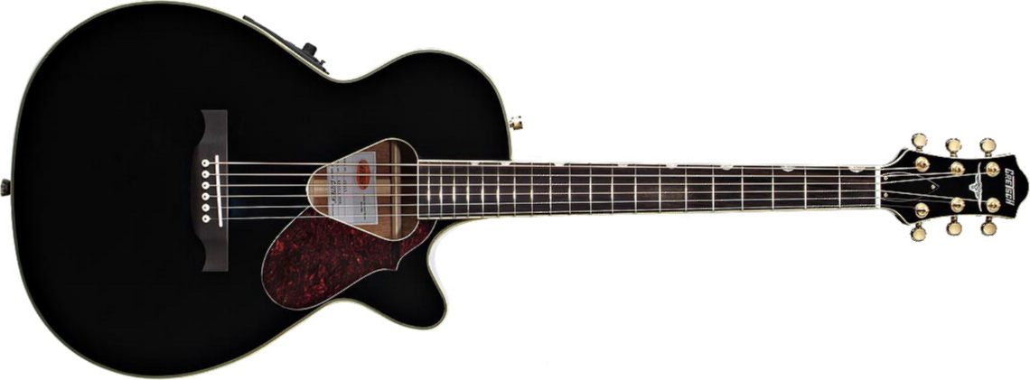 Gretsch G5013ce Rancher Jr - Black - Elektroakustische Gitarre - Main picture