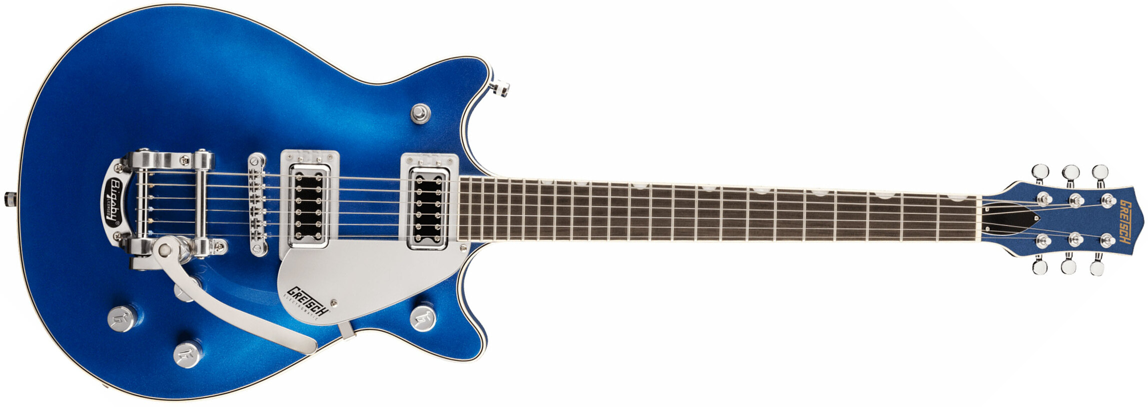 Gretsch G5232t Electromatic Double Jet Ft 2h Bigsby Lau - Fairlane Blue - Double Cut E-Gitarre - Main picture