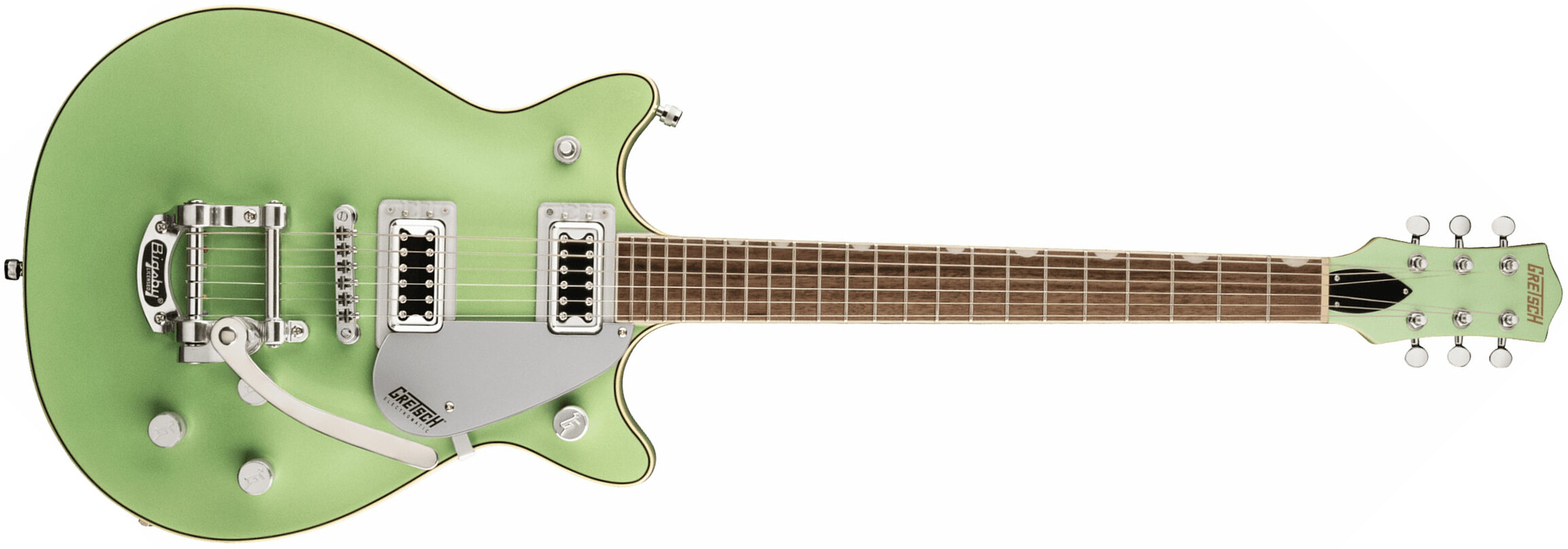 Gretsch G5232t Electromatic Double Jet Ft Hh Bigsby Lau - Broadway Jade - Double Cut E-Gitarre - Main picture