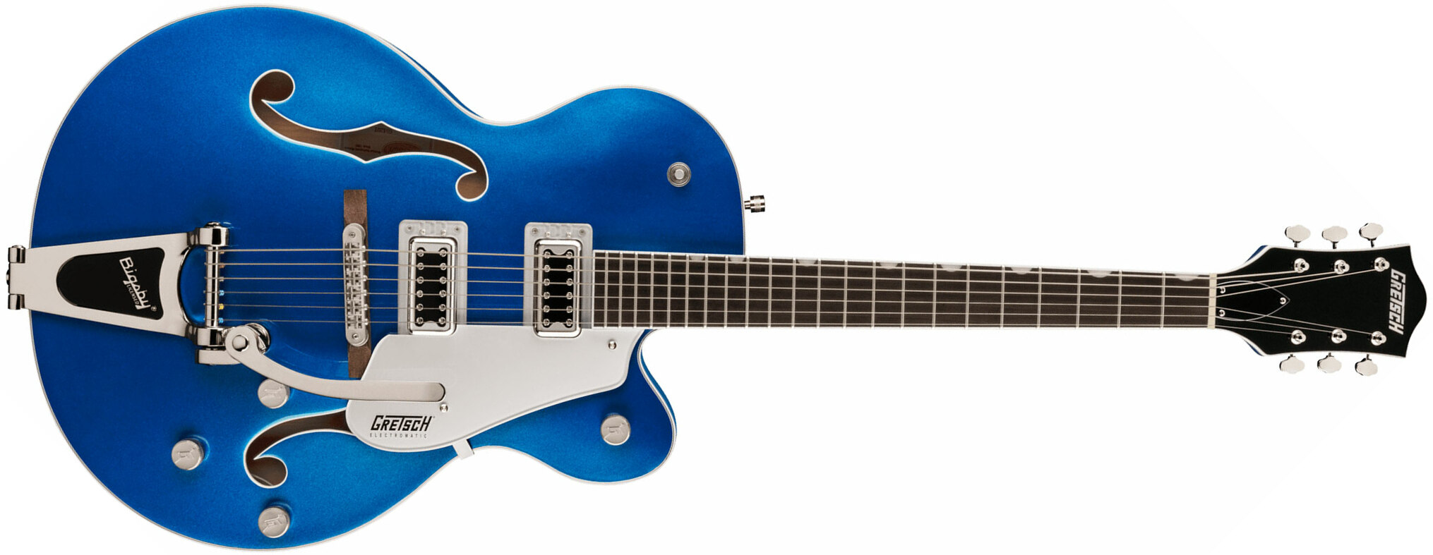 Gretsch G5420t Classic Electromatic Hollow Body Hh Trem Bigsby Lau - Azure Metallic - Semi-Hollow E-Gitarre - Main picture