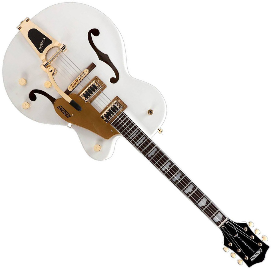 Gretsch G5420t Electromatic Fsr - White With Gold Hardware - Hollowbody E-Gitarre - Main picture