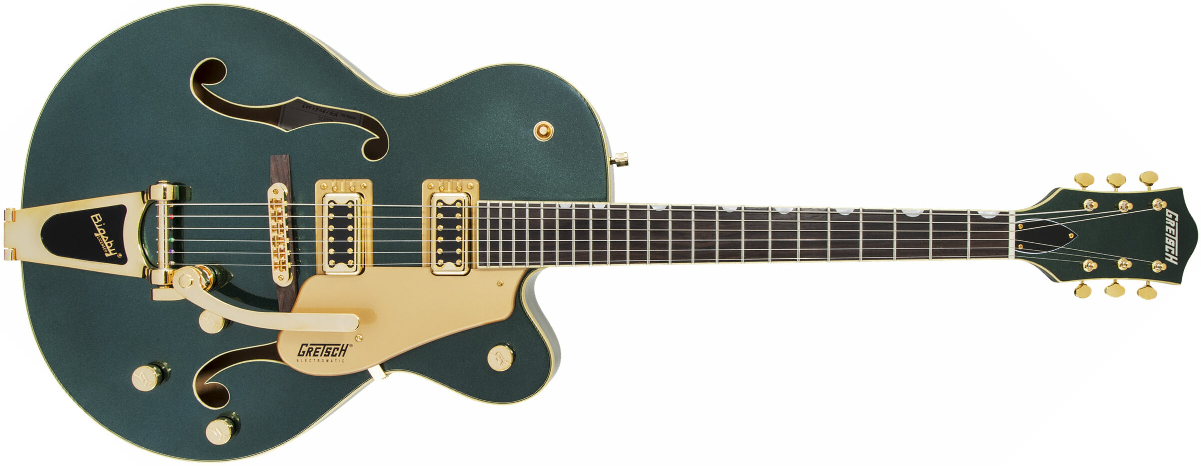 Gretsch G5420tg Electromatic Hollow Body Ltd Bigsby Rw - Cadillac Green - Hollowbody E-Gitarre - Main picture