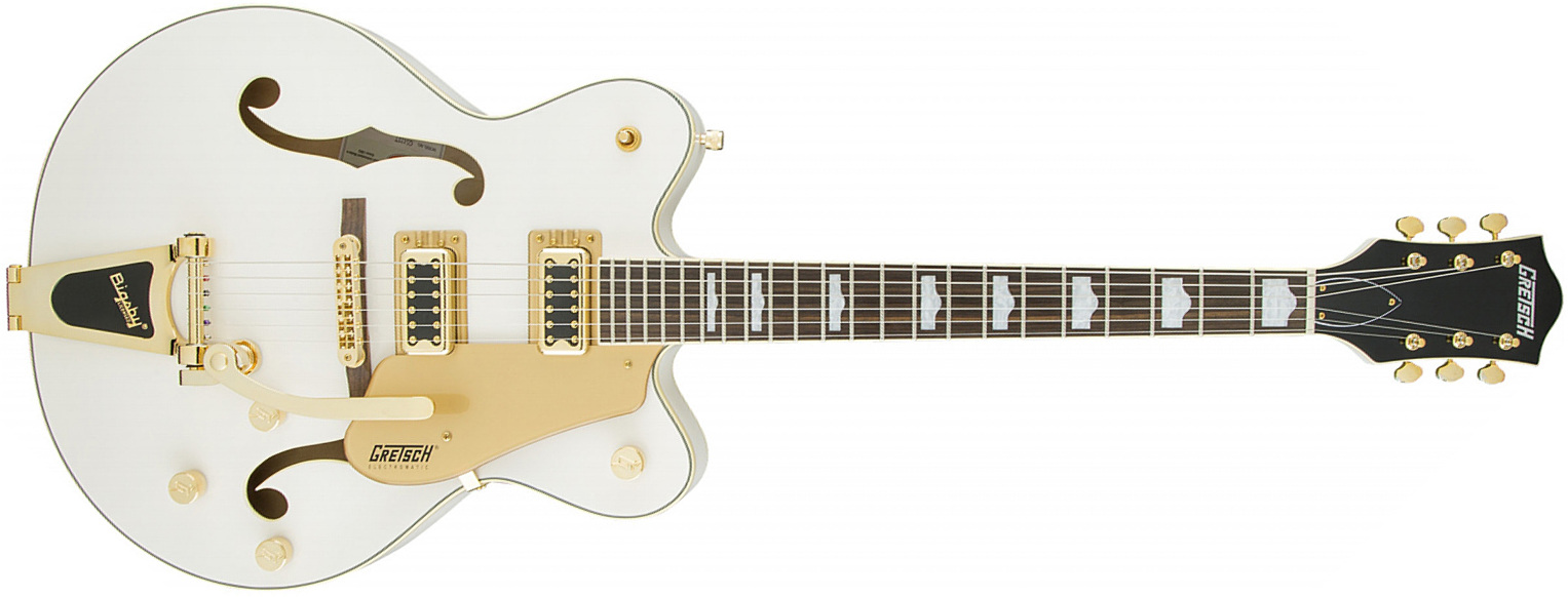 Gretsch G5422tg Electromatic Hollow Body 2016 Bigsby - Snowcrest White - Hollowbody E-Gitarre - Main picture