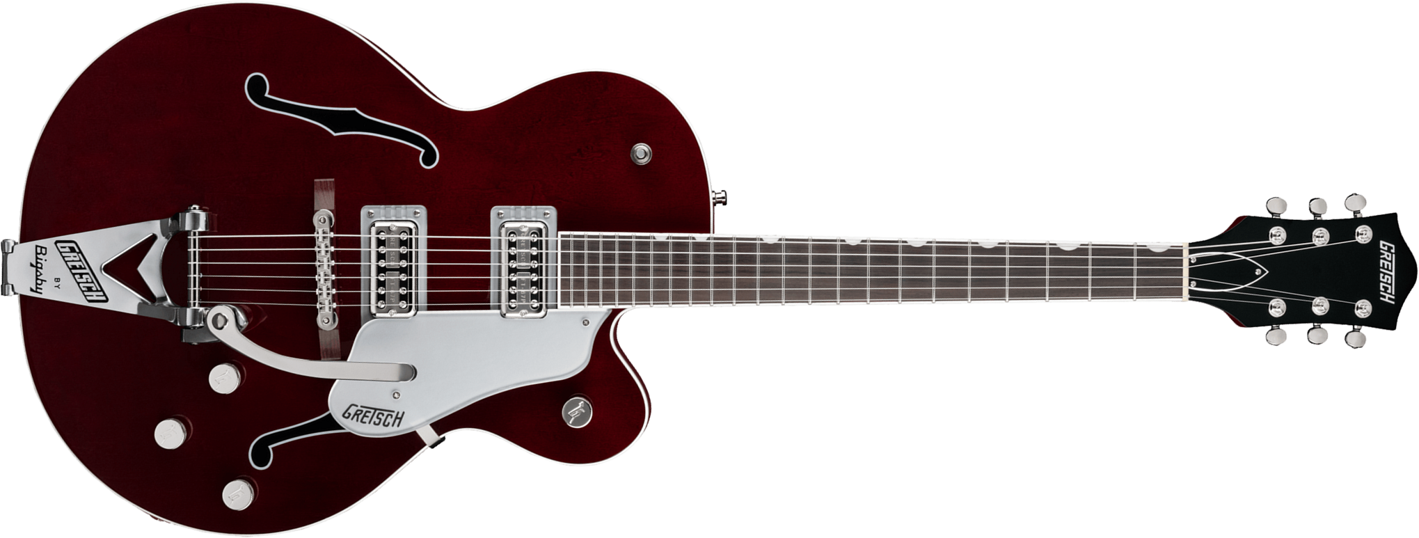 Gretsch G6119t-et Tennessee Rose Electrotone Bigsby Players Ed. Pro Jap Eb - Deep Cherry Stain - Hollowbody E-Gitarre - Main picture