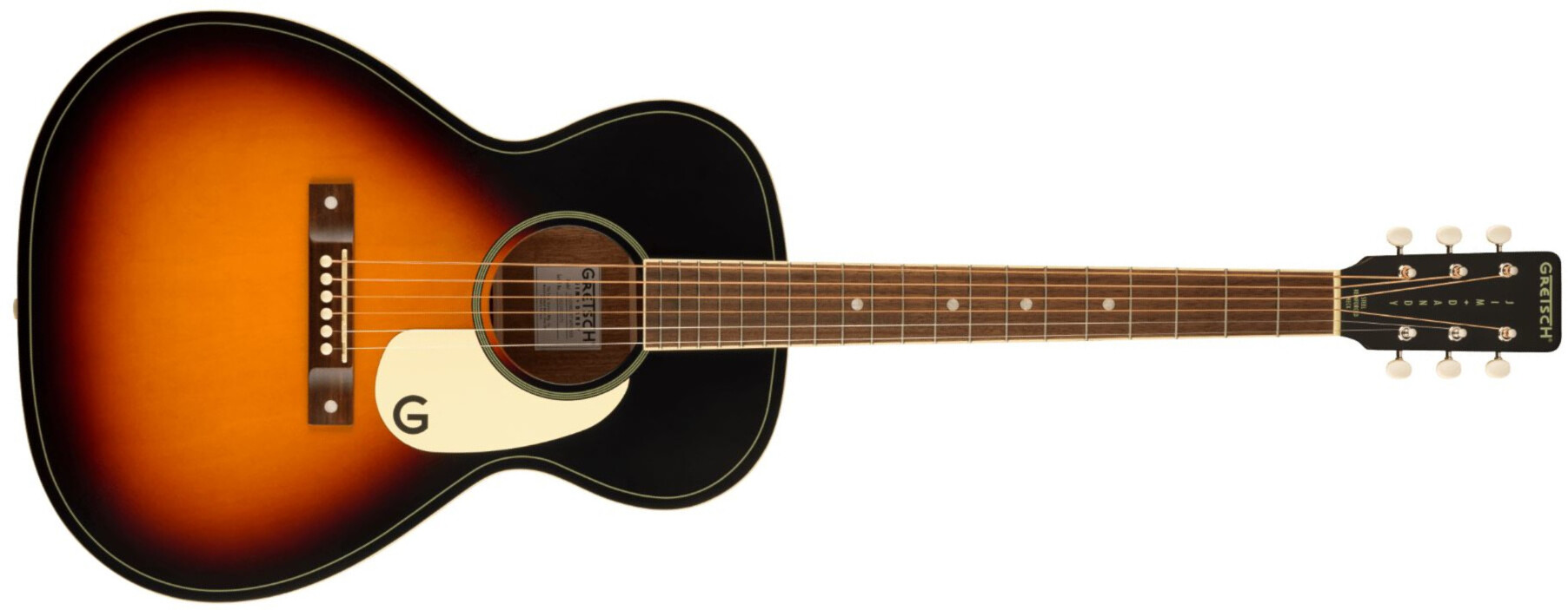 Gretsch Jim Dandy Concert Tout Tilleul Noy - Rex Burst - Folk-Gitarre - Main picture