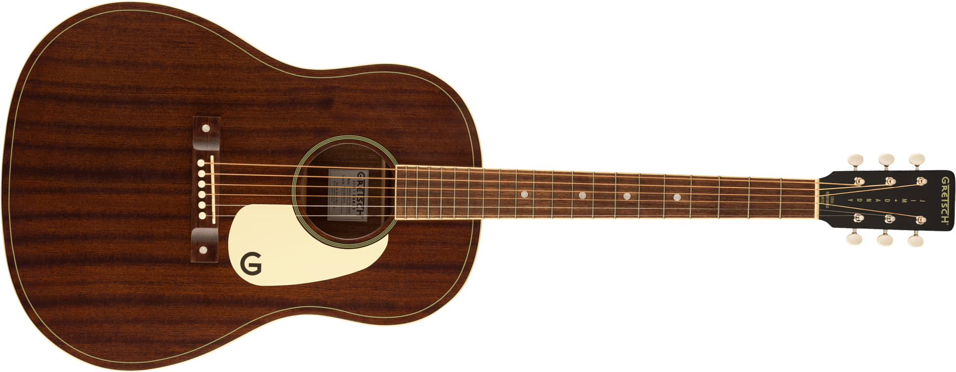 Gretsch Jim Dandy Dreadnought Tout Tilleul Noy - Frontier Stain - Western-Reisegitarre - Main picture