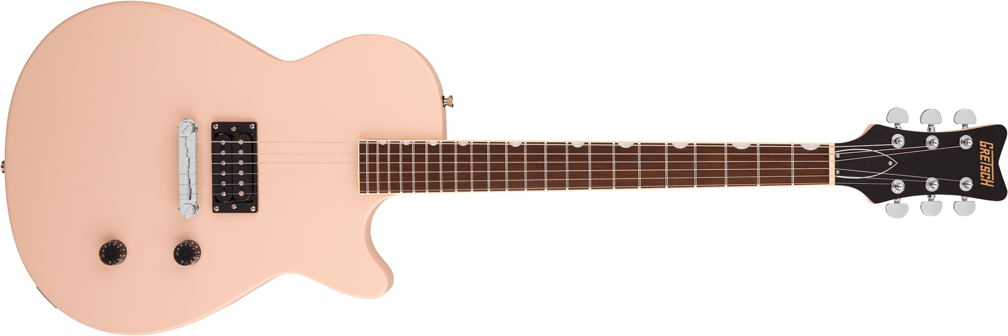 Gretsch Streamliner Jet Club H Ht Lau - Shell Pink - Single-Cut-E-Gitarre - Main picture