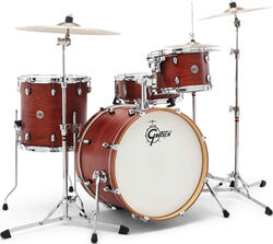 Jazz akustik schlagzeug Gretsch J404SWG Catalina Club Jazz 20 - 4 kessel - Satin walnut glaze