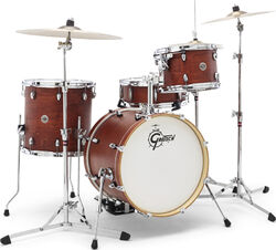 Jazz akustik schlagzeug Gretsch J484SWG Catalina Club Jazz 18 - 4 kessel - Satin walnut