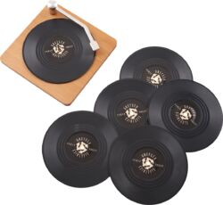 Glasuntersatz  Gretsch Power & Fidelity Vinyl Coaster Set