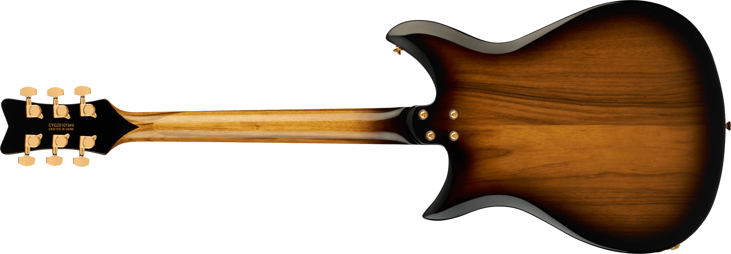 Gretsch Cvt Black Limba Electromatic Ltd Chi 2h Ht Rw - Sunburst - Double Cut E-Gitarre - Variation 1