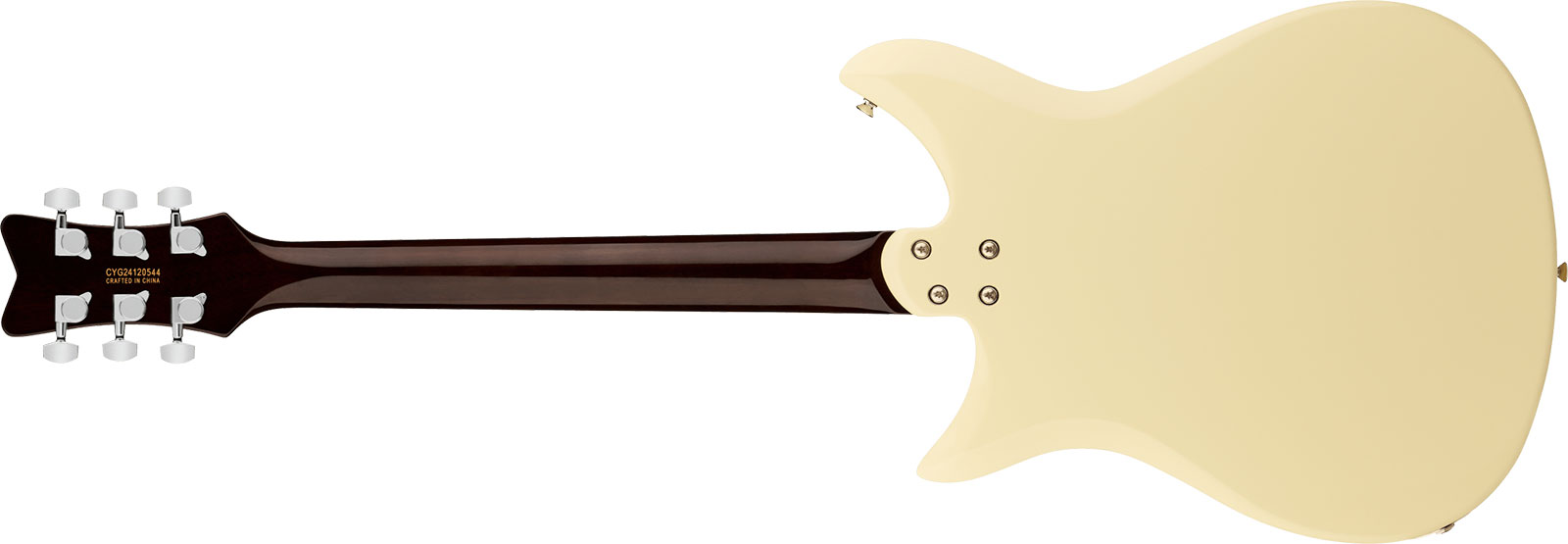 Gretsch Cvt Dc Wraparound Electromatic 2h Ht Lau - Vintage White - Double Cut E-Gitarre - Variation 1