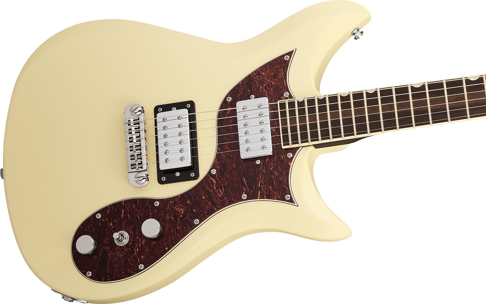 Gretsch Cvt Dc Wraparound Electromatic 2h Ht Lau - Vintage White - Double Cut E-Gitarre - Variation 2