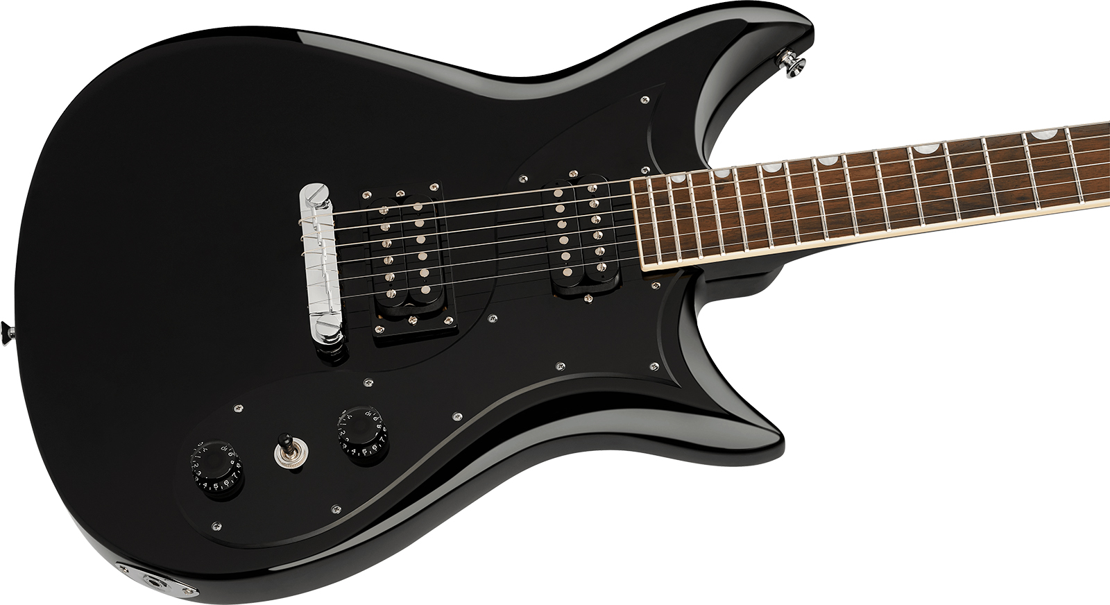 Gretsch Cvt Streamliner 2h Ht Lau - Jet Black - Double Cut E-Gitarre - Variation 2