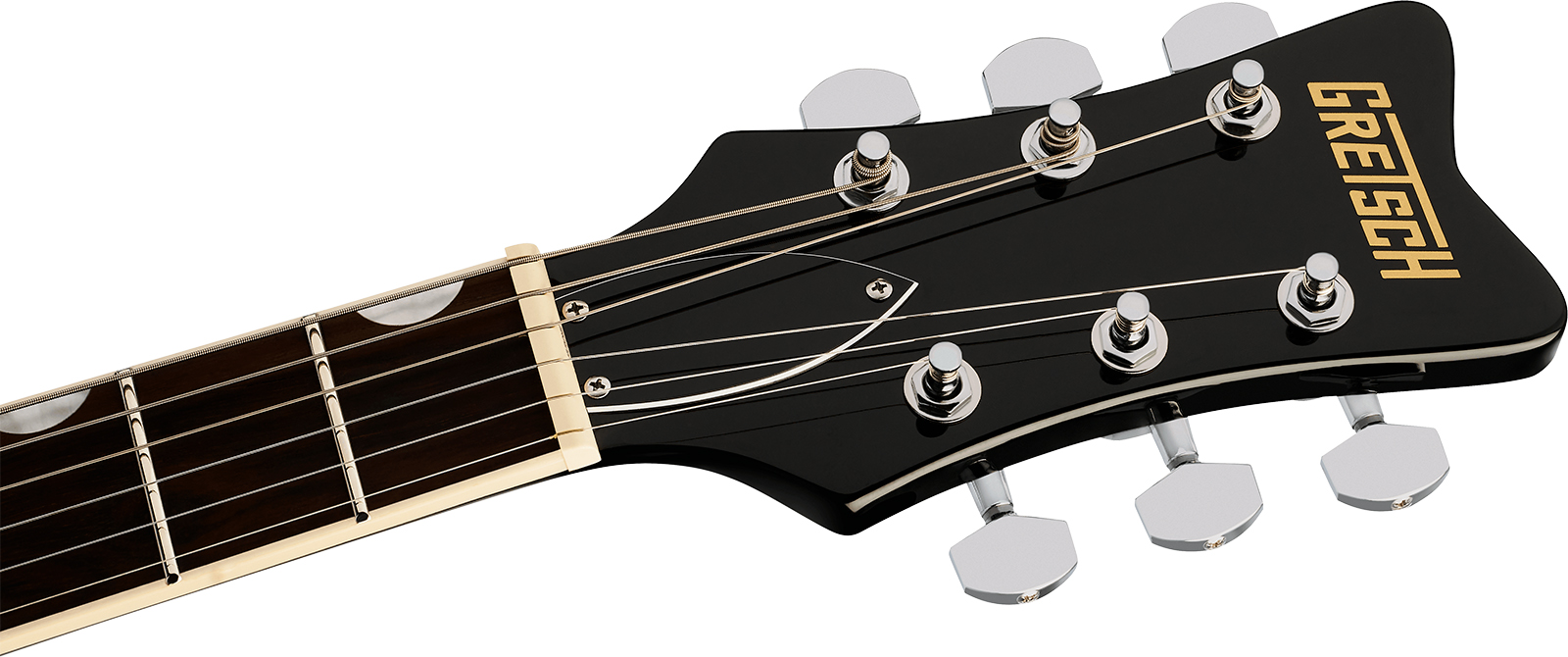 Gretsch Cvt Streamliner 2h Ht Lau - Jet Black - Double Cut E-Gitarre - Variation 3