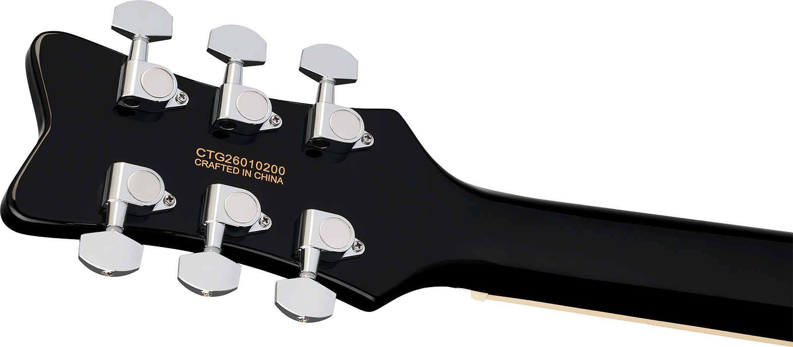 Gretsch Cvt Streamliner 2h Ht Lau - Jet Black - Double Cut E-Gitarre - Variation 4