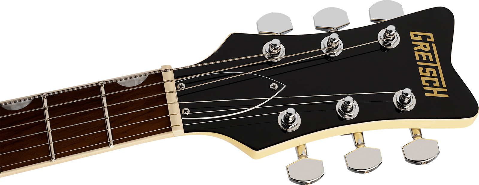 Gretsch Cvtstreamliner 2h Ht Lau - Aged White - Double Cut E-Gitarre - Variation 3