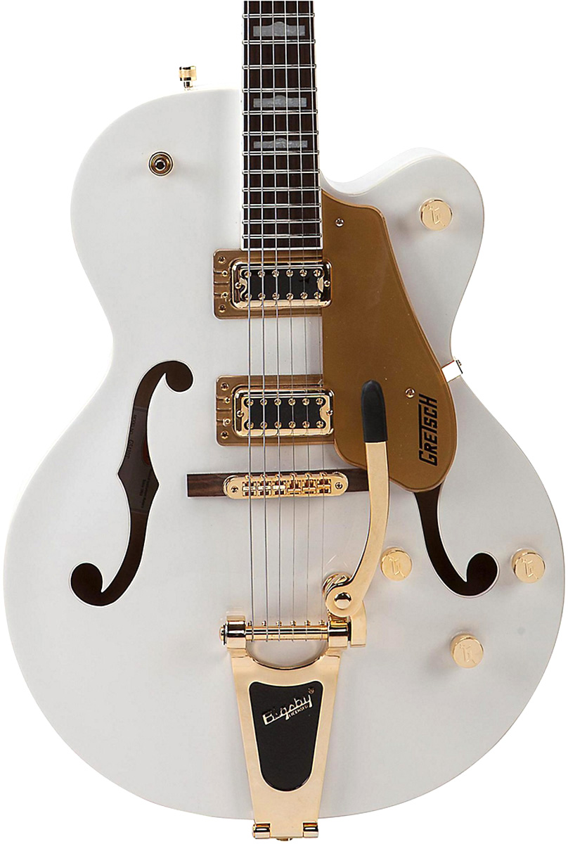 Gretsch G5420t Electromatic Fsr - White With Gold Hardware - Hollowbody E-Gitarre - Variation 1