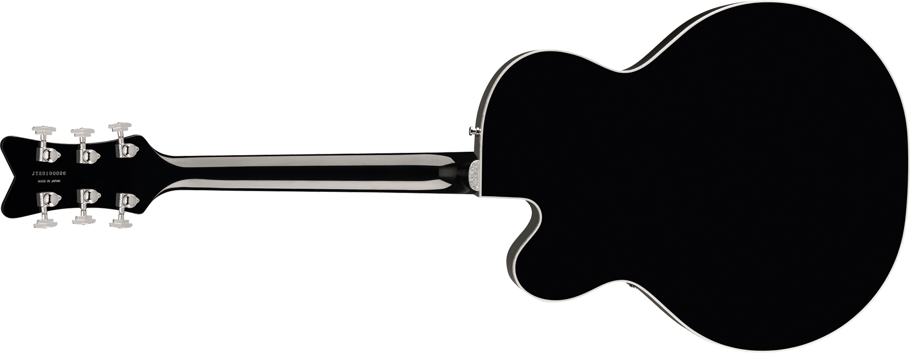 Gretsch Falcon Hollow Body Bigsby Pro Jap 2h Trem Eb - Black - Semi-Hollow E-Gitarre - Variation 1