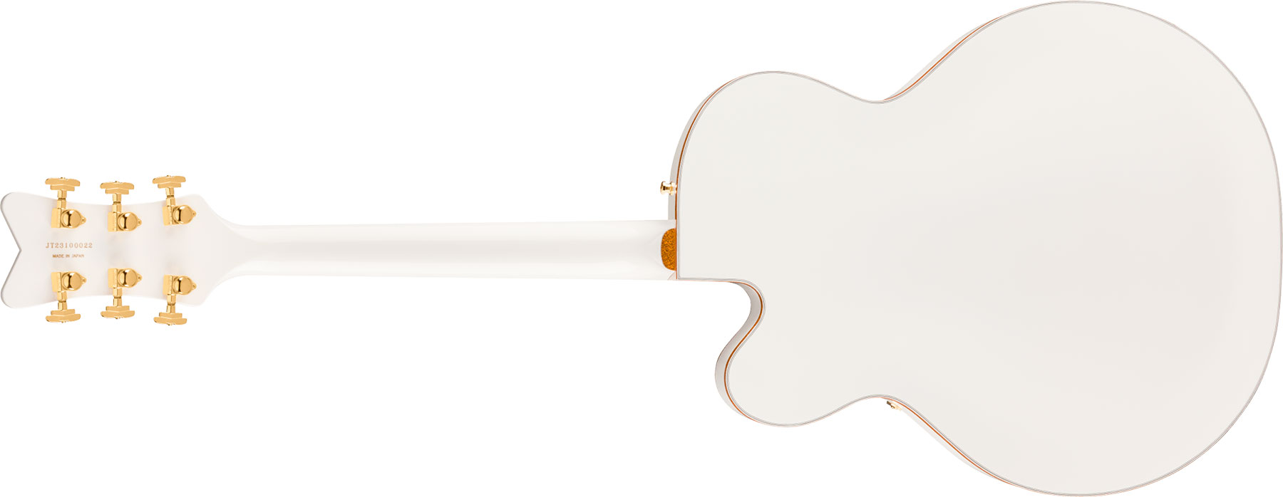 Gretsch Falcon Hollow Body Bigsby Pro Jap 2h Trem Eb - White - Semi-Hollow E-Gitarre - Variation 1