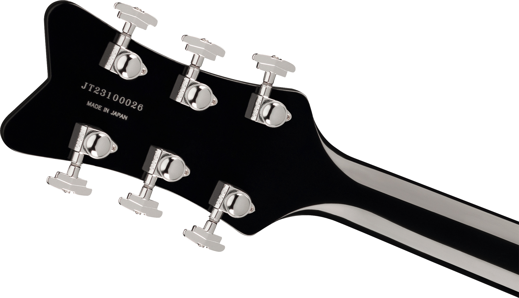 Gretsch Falcon Hollow Body Bigsby Pro Jap 2h Trem Eb - Black - Semi-Hollow E-Gitarre - Variation 3