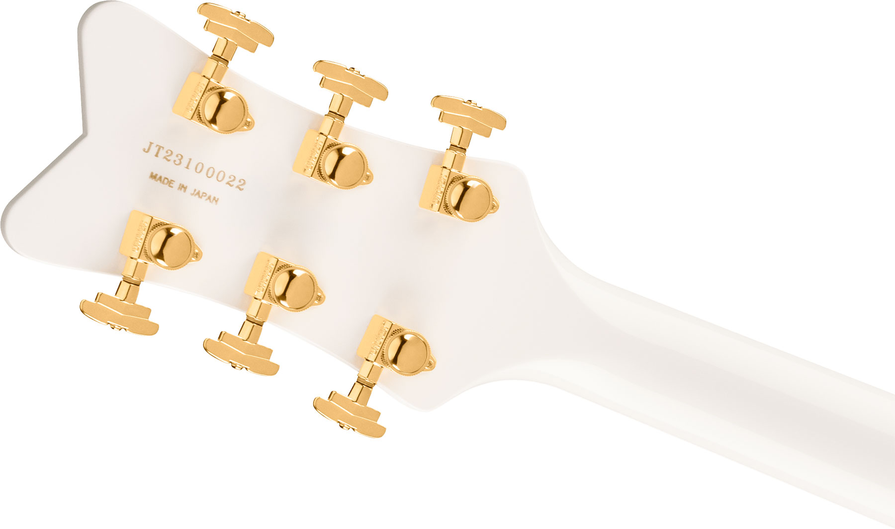 Gretsch Falcon Hollow Body Bigsby Pro Jap 2h Trem Eb - White - Semi-Hollow E-Gitarre - Variation 3