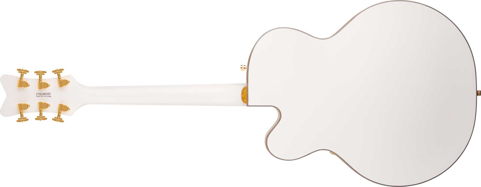 Gretsch Falcon Hollowbody Sc Bigsby Synchromatic 2h Trem Eb - Snowcrest White - Semi-Hollow E-Gitarre - Variation 1