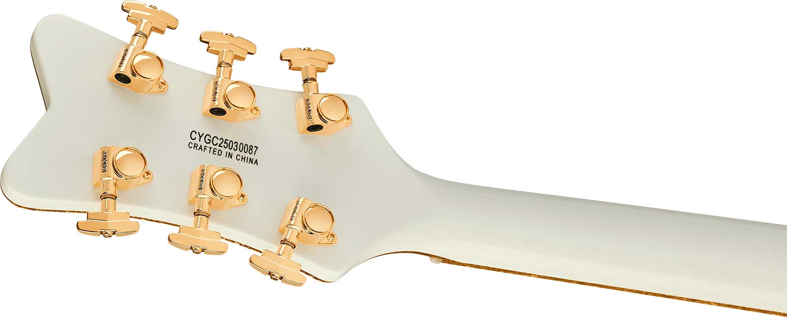 Gretsch Falcon Hollowbody Sc Bigsby Synchromatic 2h Trem Eb - Snowcrest White - Semi-Hollow E-Gitarre - Variation 3